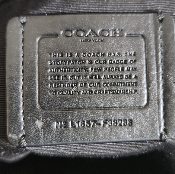 Coach F38288 Charlie Pebble Leather Backpack. - Picture 13 of 15